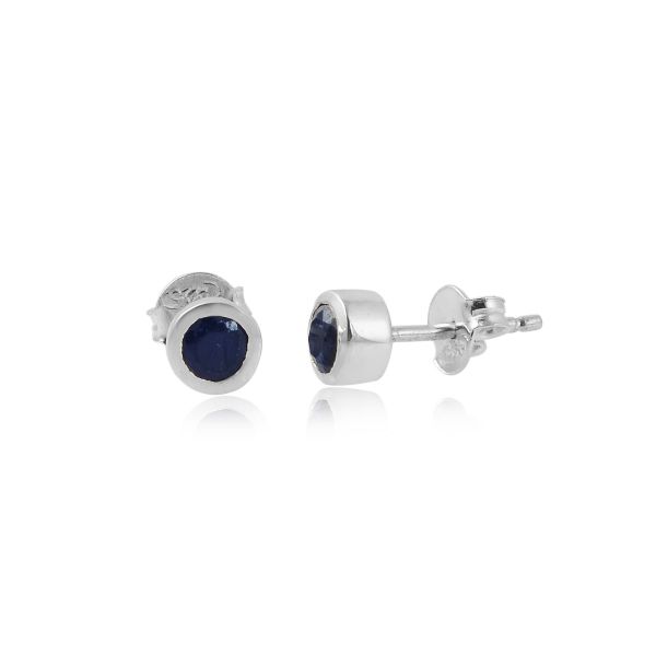 Blue Sapphire Stud model S7-014